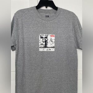 Gray Obey Graphic T-shirt